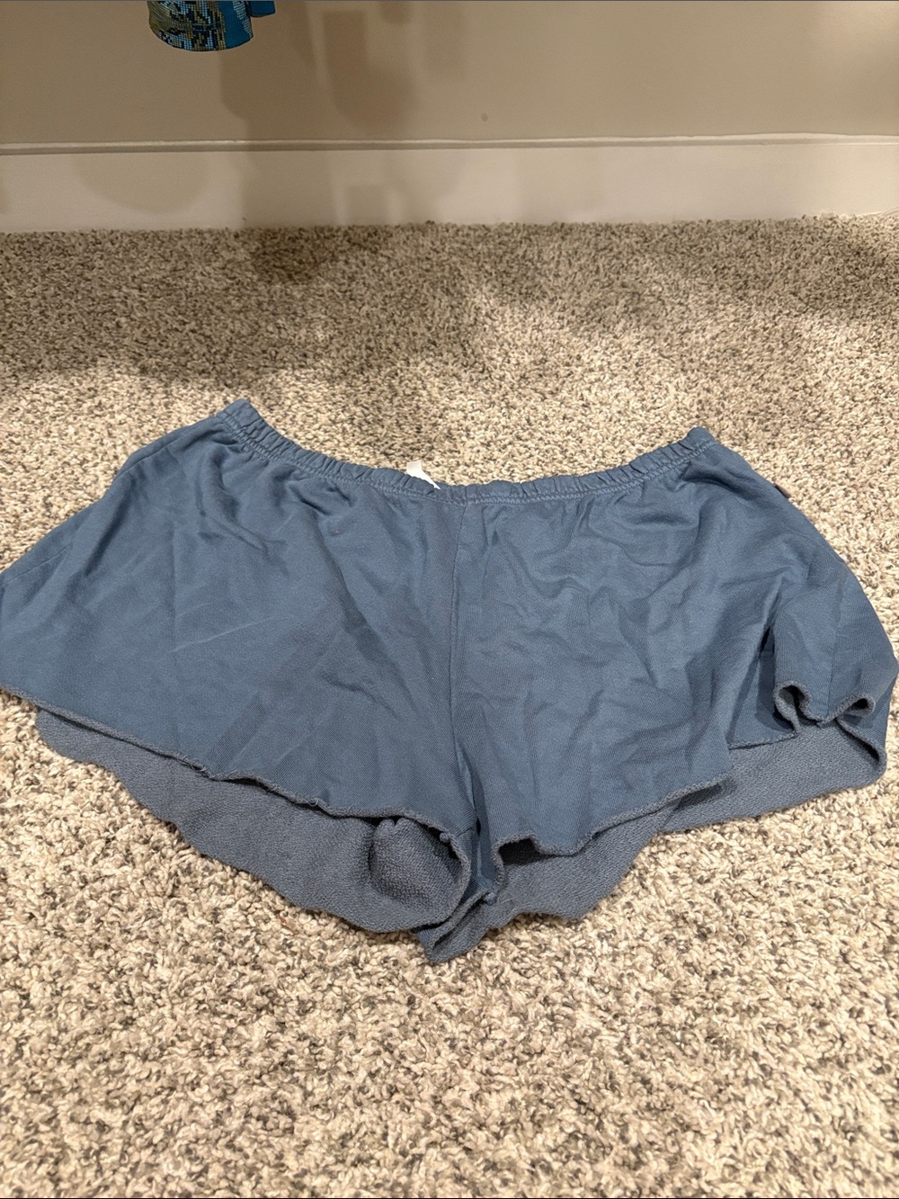 Urban Outfitters Slate Blue Athletic Lounge Shorts